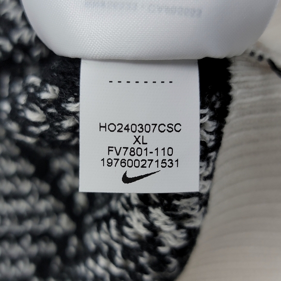 Nike WMNS Osaka Naomi Engineered Knit Sweater Pale Ivory FV7801-110 Sz XL New - Picture 4 of 8